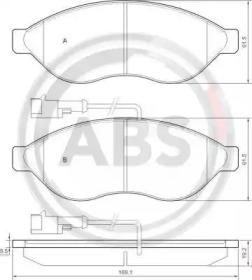 A.B.S. 37577 Brake pads
