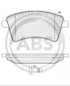 A.B.S. 37664 Brake pads