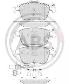 A.B.S. 37675 Brake pads A.B.S. 37675 Brake pads