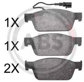 A.B.S. 37767 Brake pads A.B.S. 37767 Brake pads
