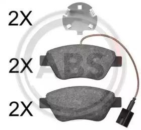 A.B.S. 37800 Колодки гальмівні