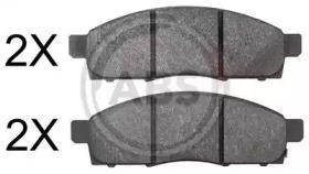 A.B.S. 37832 Brake pads A.B.S. 37832 Brake pads