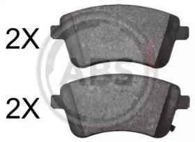 A.B.S. 37841 Колодки гальмівні