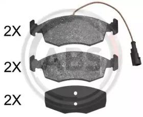A.B.S. 37865 Brake pads A.B.S. 37865 Brake pads