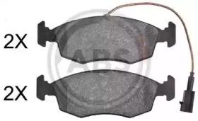 A.B.S. 37866 Brake pads A.B.S. 37866 Brake pads