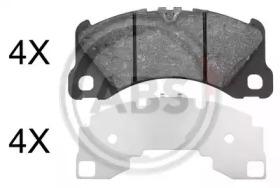 A.B.S. 37909 Колодки гальмівні A.B.S. 37909 Колодки гальмівні