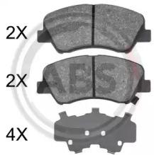 A.B.S. 37916 Brake pads A.B.S. 37916 Brake pads