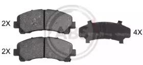 A.B.S. 37943 Brake pads A.B.S. 37943 Brake pads