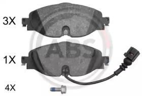 A.B.S. 37958 Brake pads A.B.S. 37958 Brake pads