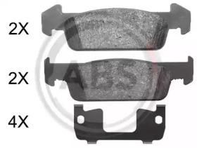 A.B.S. 37974 Brake pads