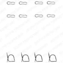 Delphi LX0020 Spring set disc brake