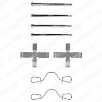 Delphi LX0022 Монтажний комплект гальмівних колодок Delphi LX0022 Монтажний комплект гальмівних колодок