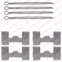 Delphi LX0024 Монтажний комплект гальмівних колодок Delphi LX0024 Монтажний комплект гальмівних колодок