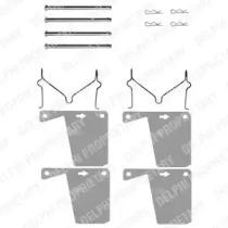 Delphi LX0028 Spring set disc brake Delphi LX0028 Spring set disc brake