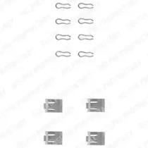 Delphi LX0075 Монтажний комплект гальмівних колодок