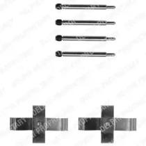 Delphi LX0086 Монтажний комплект гальмівних колодок Delphi LX0086 Монтажний комплект гальмівних колодок