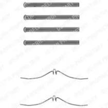 Delphi LX0091 Монтажний комплект гальмівних колодок