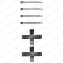 Delphi LX0103 Монтажний комплект гальмівних колодок