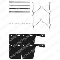 Delphi LX0111 Spring set disc brake Delphi LX0111 Spring set disc brake