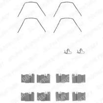 Delphi LX0132 Комплект монтажный дисковых тормозных колодок Delphi LX0132 Комплект монтажный дисковых тормозных колодок