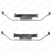 Delphi LX0136 Spring set disc brake Delphi LX0136 Spring set disc brake