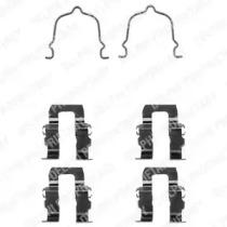 Delphi LX0141 Монтажний комплект гальмівних колодок Delphi LX0141 Монтажний комплект гальмівних колодок