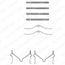 Delphi LX0143 Spring set disc brake Delphi LX0143 Spring set disc brake
