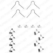 Delphi LX0146 Монтажний комплект гальмівних колодок