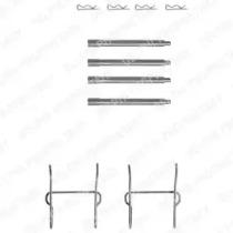 Delphi LX0154 Монтажний комплект гальмівних колодок
