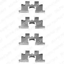 Delphi LX0179 Spring set disc brake Delphi LX0179 Spring set disc brake