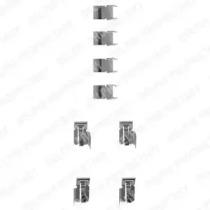 Delphi LX0183 Spring set disc brake