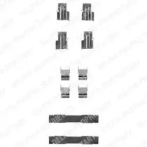 Delphi LX0185 Spring set disc brake