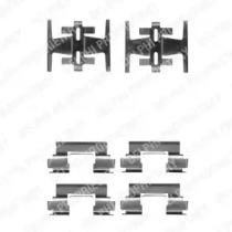 Delphi LX0213 Монтажний комплект гальмівних колодок