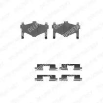 Delphi LX0215 Spring set disc brake Delphi LX0215 Spring set disc brake