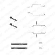 Delphi LX0219 Монтажний комплект гальмівних колодок