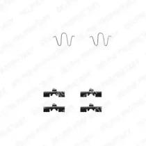 Delphi LX0231 Комплект монтажный дисковых тормозных колодок Delphi LX0231 Комплект монтажный дисковых тормозных колодок