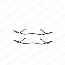 Delphi LX0236 Комплект монтажный дисковых тормозных колодок Delphi LX0236 Комплект монтажный дисковых тормозных колодок