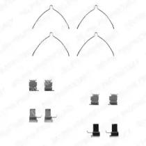 Delphi LX0258 Spring set disc brake Delphi LX0258 Spring set disc brake