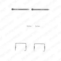 Delphi LX0264 Spring set disc brake Delphi LX0264 Spring set disc brake