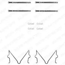 Delphi LX0275 Монтажний комплект гальмівних колодок Delphi LX0275 Монтажний комплект гальмівних колодок