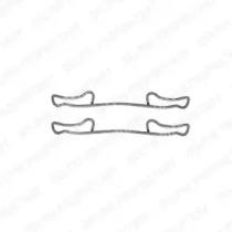 Delphi LX0294 Комплект монтажный дисковых тормозных колодок Delphi LX0294 Комплект монтажный дисковых тормозных колодок