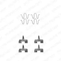 Delphi LX0305 Spring set disc brake Delphi LX0305 Spring set disc brake