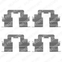 Delphi LX0310 Монтажний комплект гальмівних колодок