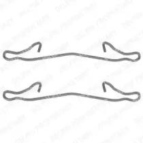 Delphi LX0318 Комплект монтажный дисковых тормозных колодок Delphi LX0318 Комплект монтажный дисковых тормозных колодок