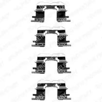 Delphi LX0333 Spring set disc brake Delphi LX0333 Spring set disc brake