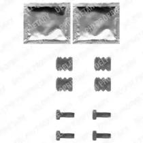 Delphi LX0355 Комплект монтажный дисковых тормозных колодок