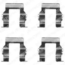 Delphi LX0367 Комплект монтажный дисковых тормозных колодок Delphi LX0367 Комплект монтажный дисковых тормозных колодок