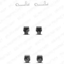 Delphi LX0378 Монтажний комплект гальмівних колодок Delphi LX0378 Монтажний комплект гальмівних колодок