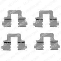 Delphi LX0379 Spring set disc brake