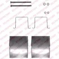 Delphi LX0391 Монтажний комплект гальмівних колодок Delphi LX0391 Монтажний комплект гальмівних колодок